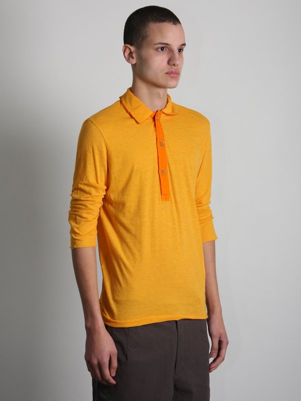 Kolor Cotton Mix Polo Shirt