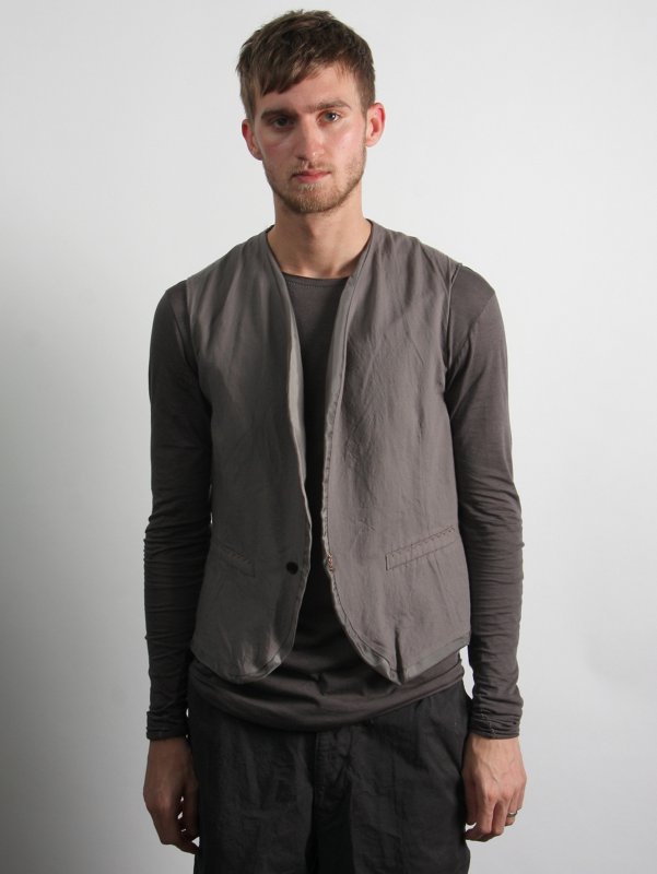 Kolor Woven Wool Waistcoat
