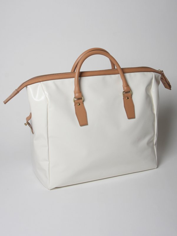 Kolor x Porter Cowhide Trim PVC Shopper