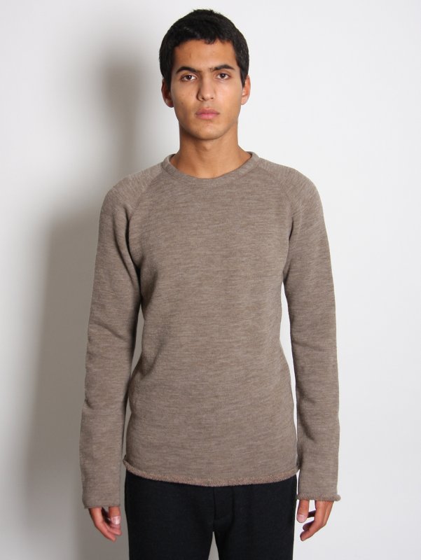 Kolor Crew Neck Wool Knitted Jumper