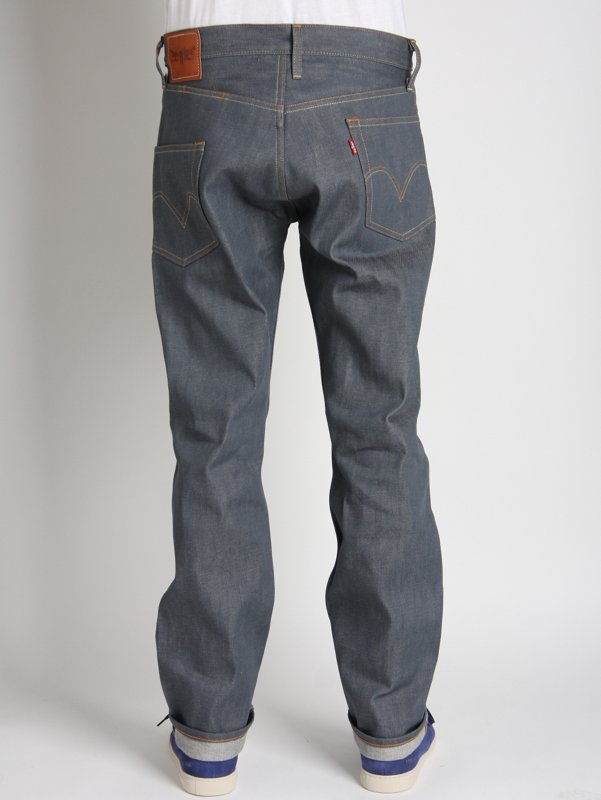 Levi's Lefty Jean By Takahiro Kuraishi LJB05-00 505 Left Handed Slim Selvedge Dry Denim Jeans
