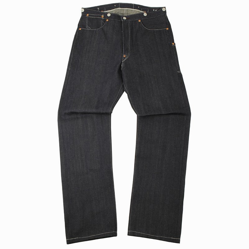 Leviandreg; Vintage Knappave 1880 Jean