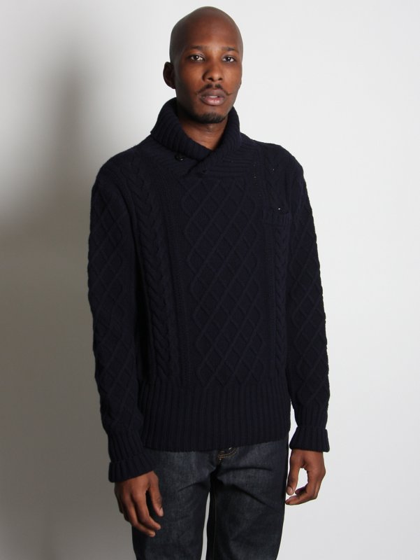 Levi's Vintage Clothing Shawl Collar Sweater