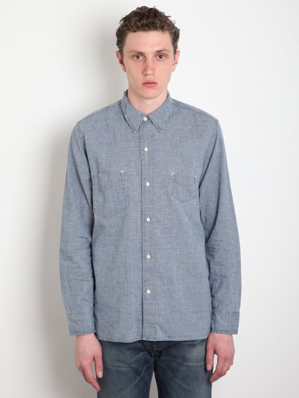 Levi's Vintage Clothing Men's 1920s Two Pocket Sunset Mini Check Shirt