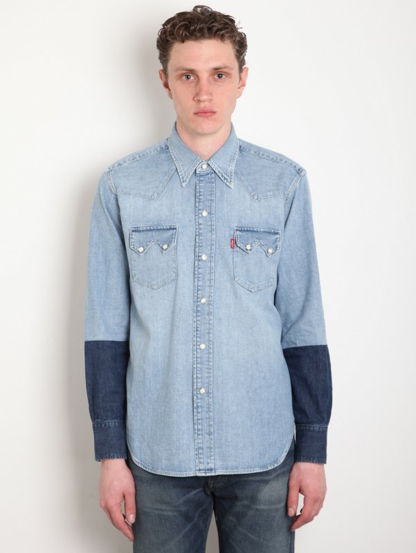 Levi's Vintage Clothing Men's Customised Sawtooth Shirt