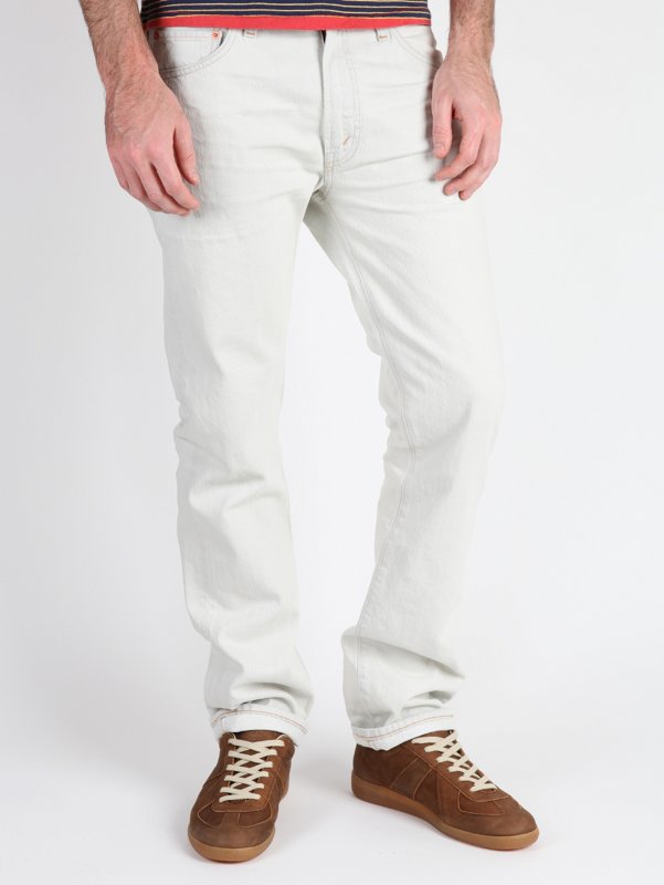 Levi's Vintage Clothing Men's 1967 505 Bleached White Jean