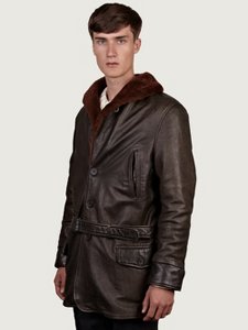 Levi's Vintage Clothing Sheepskin Leather Coat