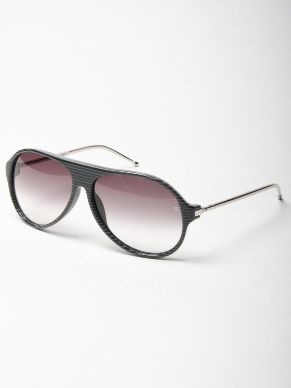 Linda Farrow X Raf Simons Aviator Sunglasses