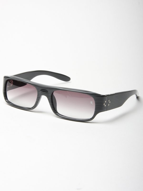 Linda Farrow X Raf Simons Striped Sunglasses