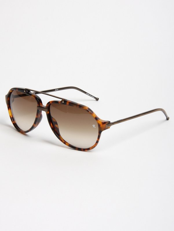 Linda Farrow X Raf Simons Aviator Sunglasses