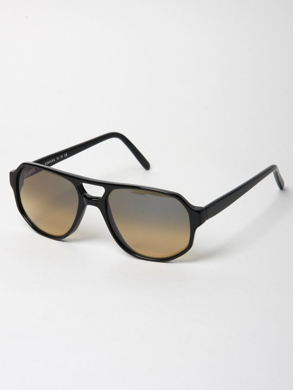 L.G.R Sunglasses Black Asmara Aviators