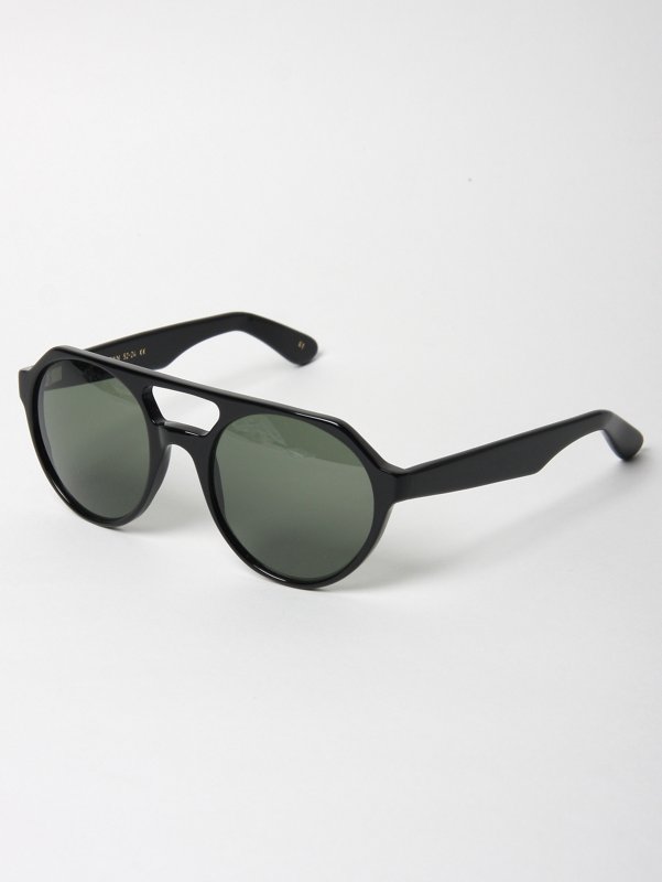 L.G.R Sunglasses Round Black Cape Town Sunglasses