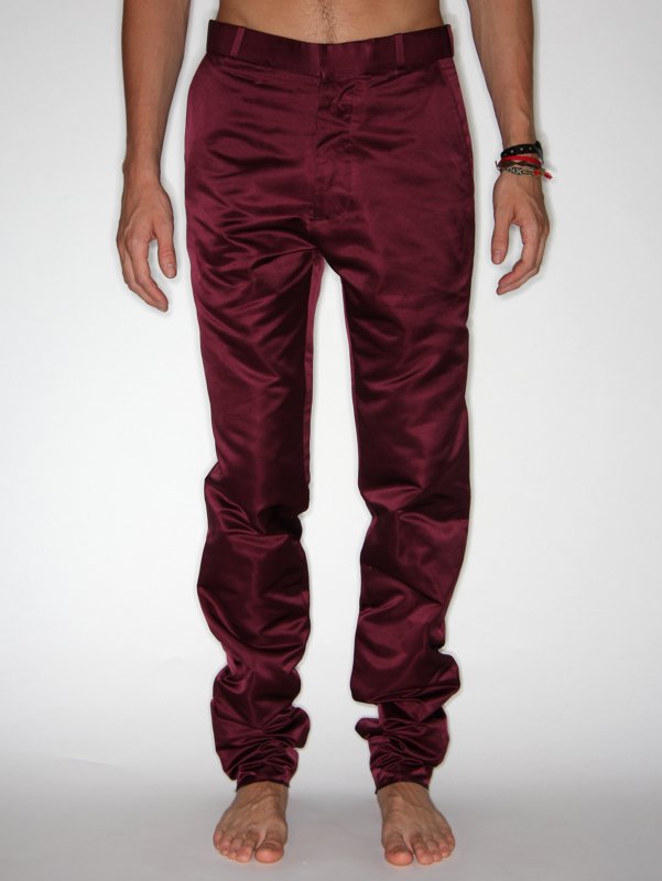 Lou Dalton Silk Satin Trouser