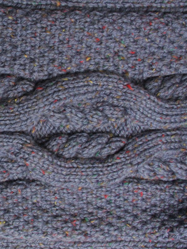 Lou Dalton Cable Hand Knit Scarf