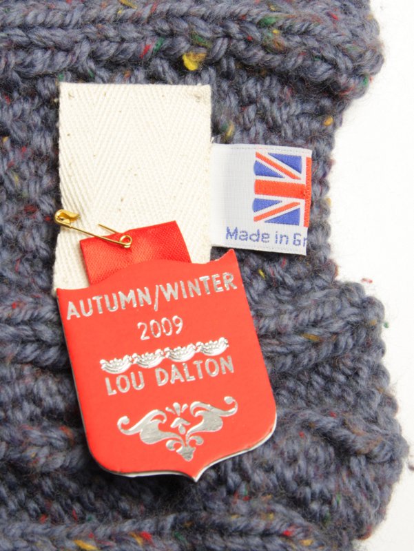 Lou Dalton Cable Hand Knit Scarf
