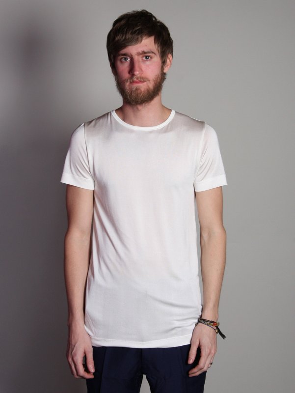 Short Sleeve Silk T-shirt