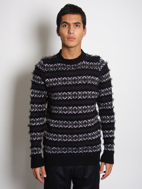 Lou Dalton Fairisle Knitted Crewneck Jumper