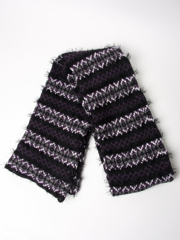 Lou Dalton Fairisle Knitted Scarf