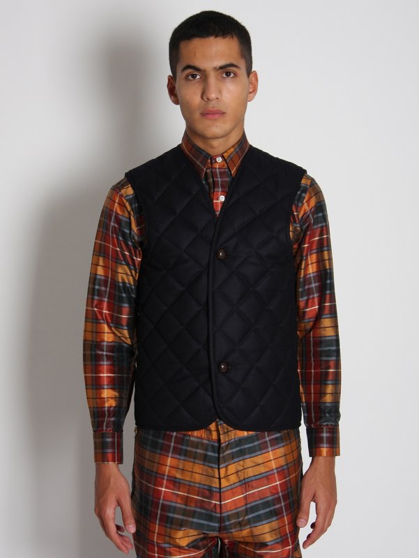 Lou Dalton Quilted Wool Gillet