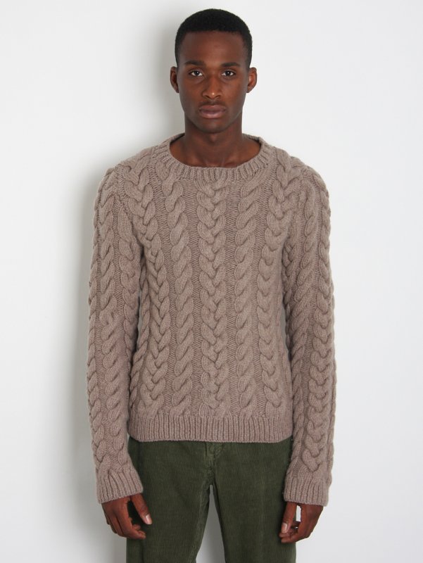 Lou Dalton Hand Knitted Cable Knit
