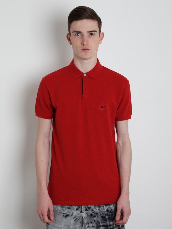 Marc By Marc Jacobs Men's Melange Logo Polo