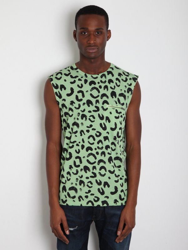 Marc By Marc Jacobs Men's Sandy Leopard Vest