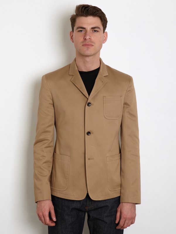 Marc By Marc Jacobs Men's Bauhaus Cotton Twill Jacket