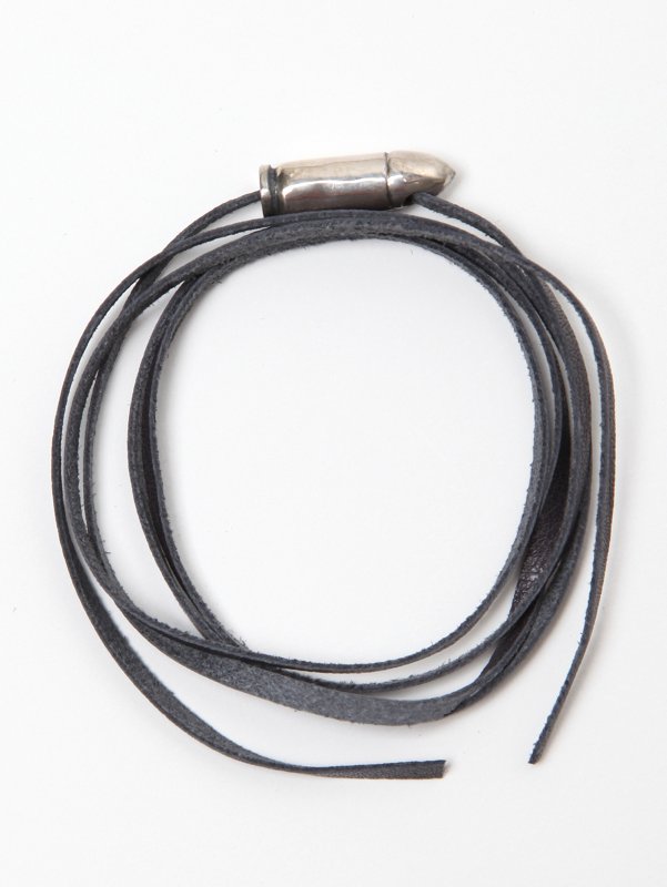 Miansai 22mm Silver Bullet Necklace
