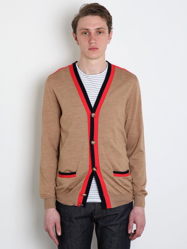 Marc Jacobs Men's Contrast Collar Cardigan