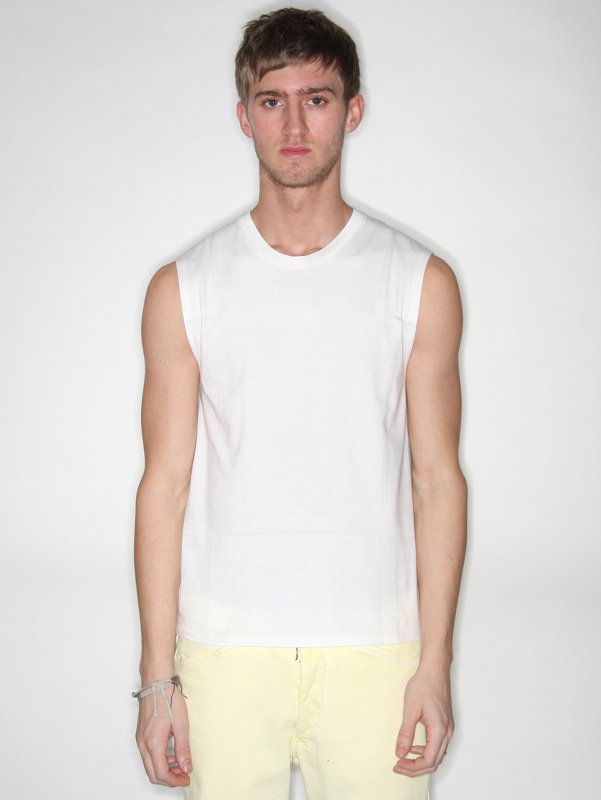 Martin Margiela Sleeveless Cotton Tank