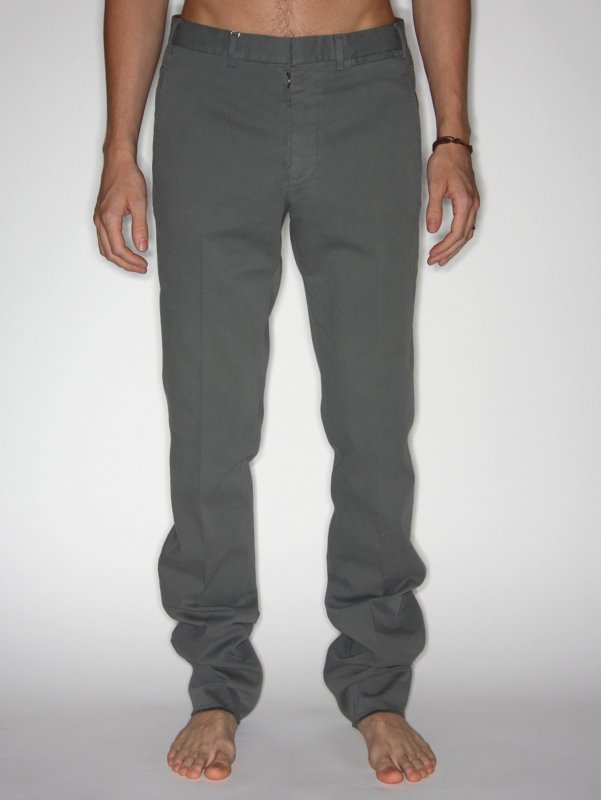 MARTIN MARGIELA Slim Cotton Trousers