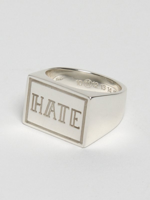 Martin Margiela Hate Ring