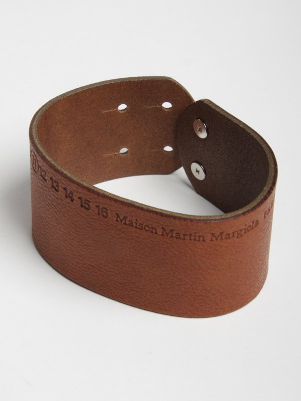 Martin Margiela Bracelet Simple Leather
