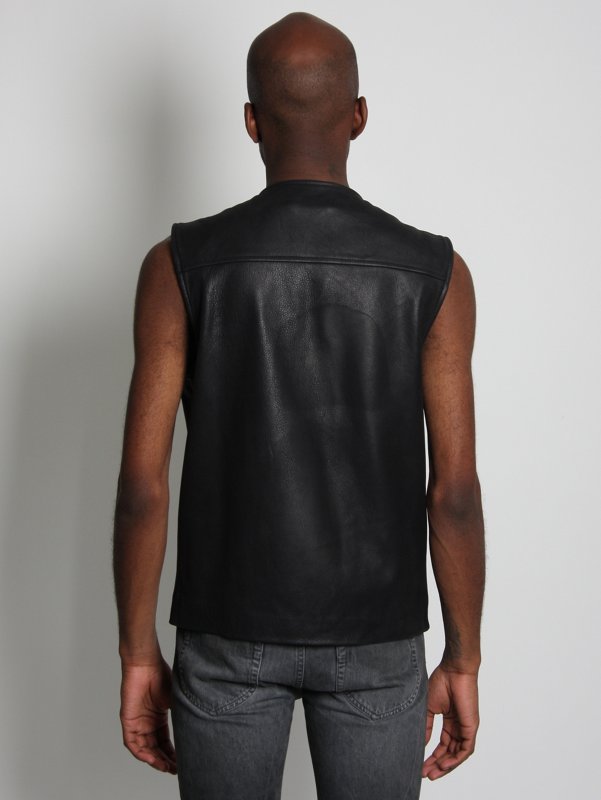 Maison Martin Margiela 14 Replica Two Pocket Leather Gilet