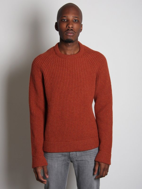 Maison Martin Margiela Heavy Knit Round Neck Jumper