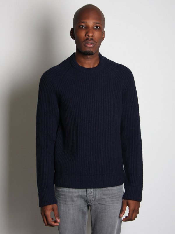 Maison Martin Margiela Heavy Knit Round Neck Jumper