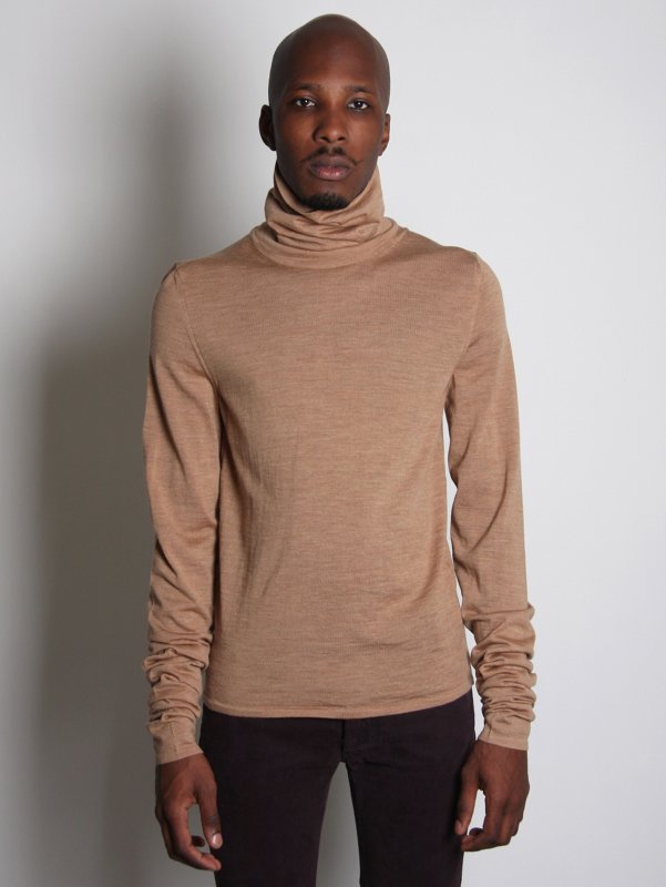 Maison Martin Margiela 10 Funnel Neck Long Sleeved T-Shirt