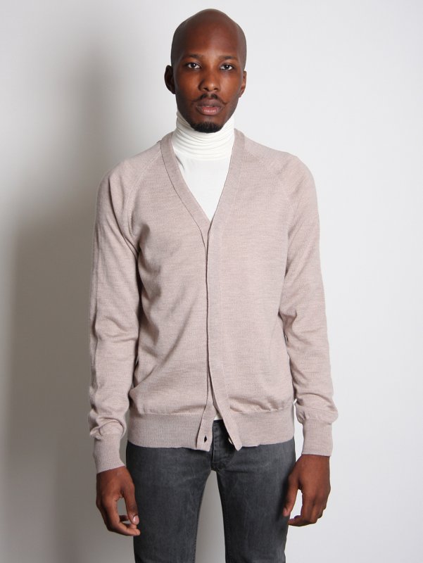 Maison Martin Margiela 10 Knitted Wool Cardigan
