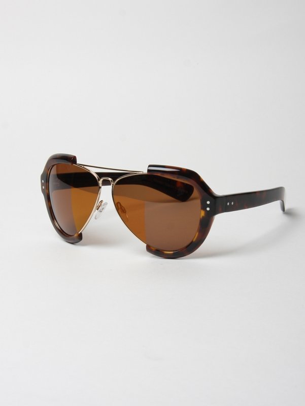 Maison Martin Margiela 8 Hybrid Aviator Sunglasses