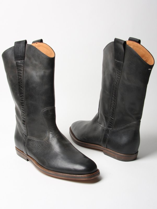 Maison Martin Margiela 22 Vintage Treatment Calf Length Replica Boot