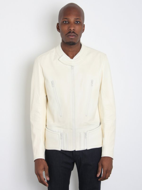 Maison Martin Margiela 10 Men's Lambskin Leather Jacket