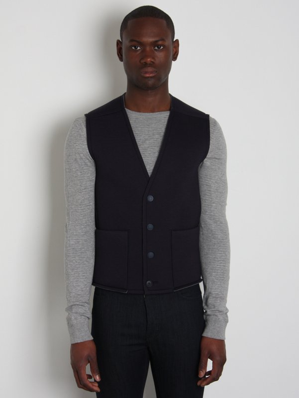 Maison Martin Margiela 10 Men's Pocket Detail Waistcoat