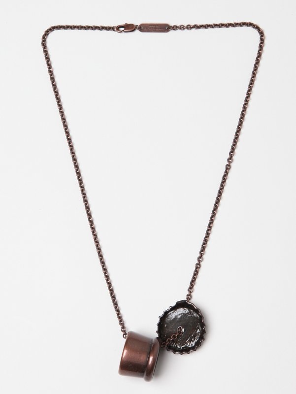 Maison Martin Margiela 11 Brass Bottle Top Pendant