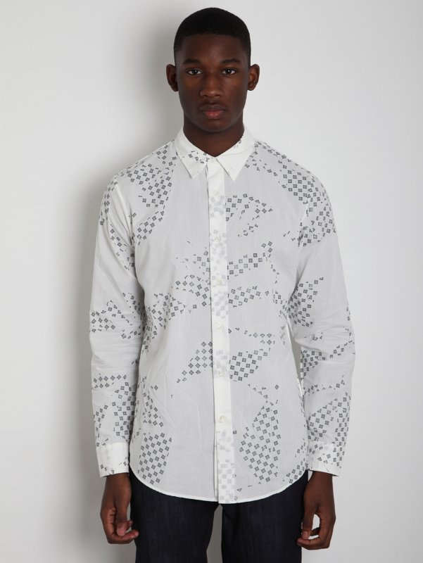 Maison Martin Margiela 10 Men's Regular Fit Printed Shirt