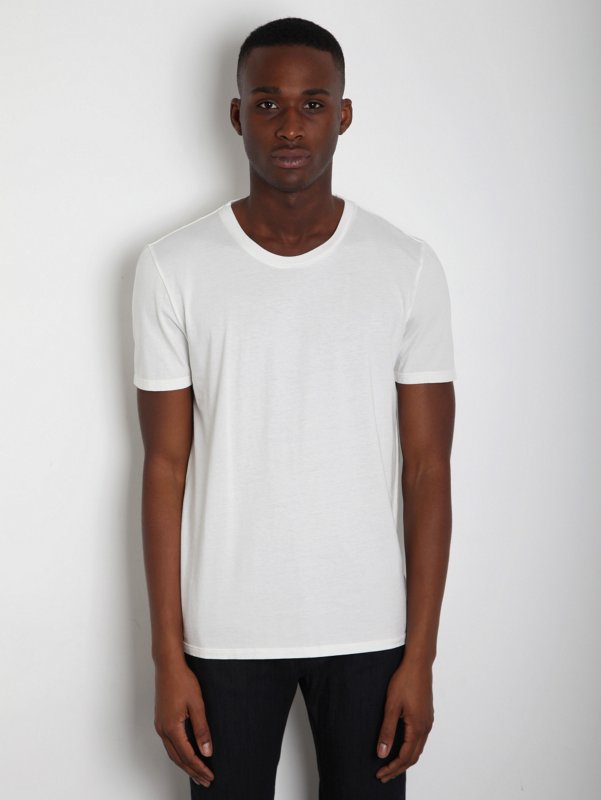 Maison Martin Margiela 10 Men's Double-Dyed Round Neck T-Shirt
