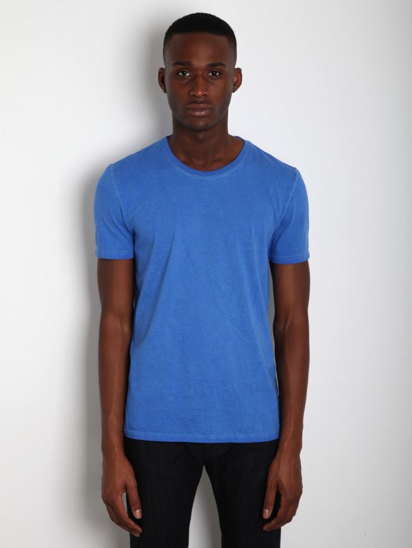 Maison Martin Margiela 10 Men's Double-Dyed Round Neck T-Shirt