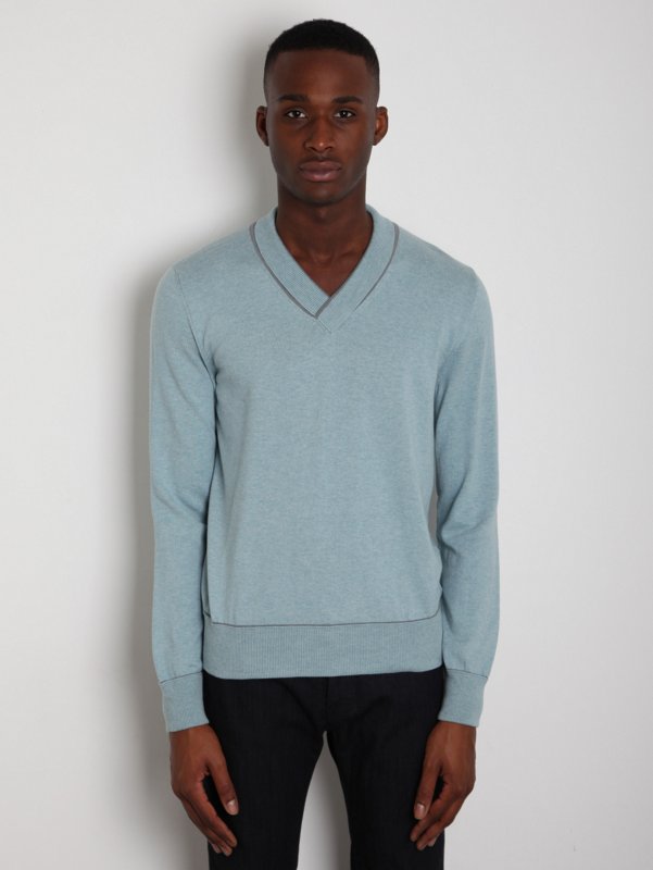 Maison Martin Margiela 10 Men's Shadow Collar Knit