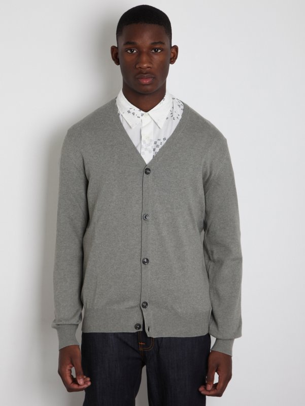 Maison Martin Margiela 14 Men's Elbow Detail Cardigan