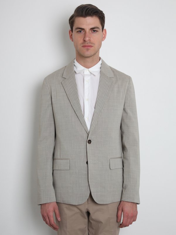 Maison Martin Margiela 14 Men's Blue Stripe Jacket 