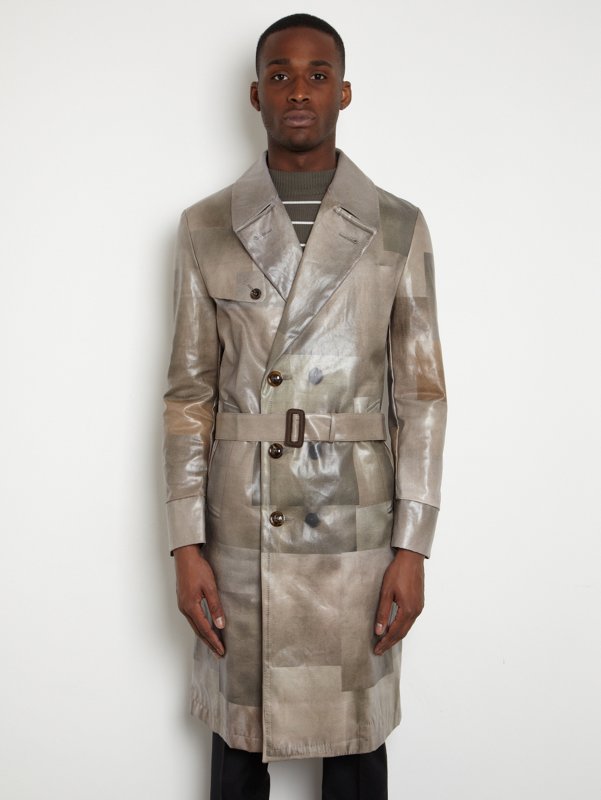 Maison Martin Margiela 10 Mens Printed Coat